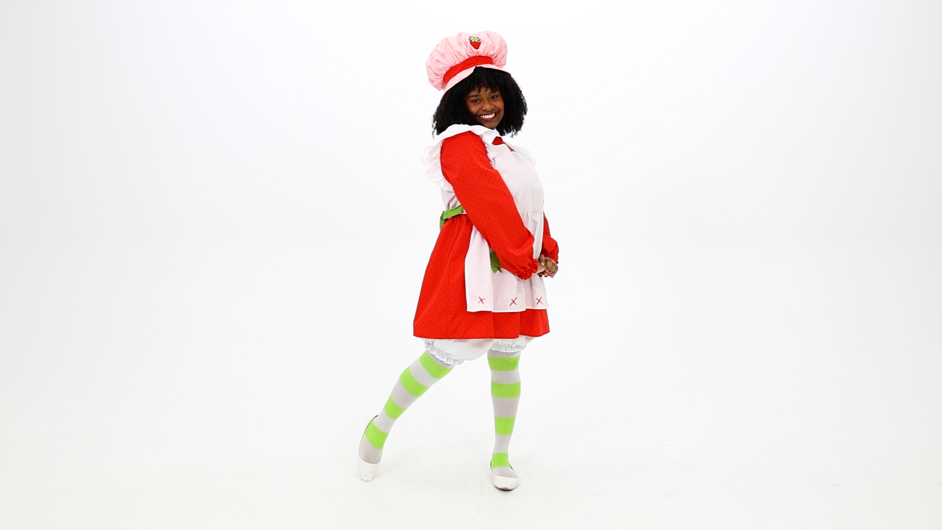 FUN93369PL Plus Size Classic Strawberry Shortcake Costume